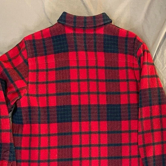 Lauren Ralph Lauren Red and Black Plaid Jacket - Picture 5 of 6